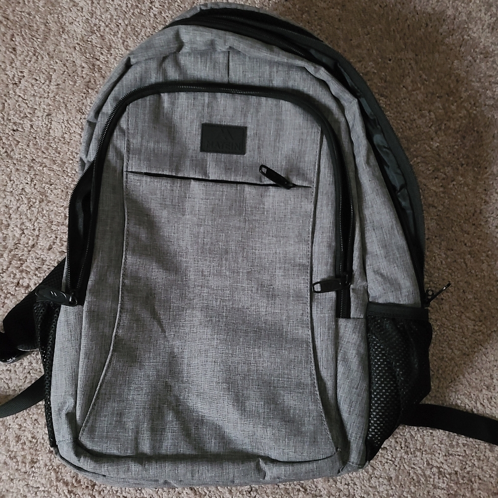 Grey matein backpack